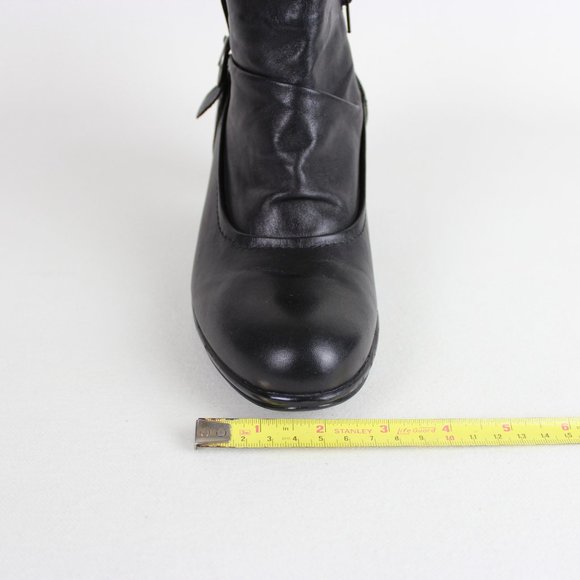 Remonte Dorndorf Black Faux Leather Ankle Boots - Picture 15 of 15